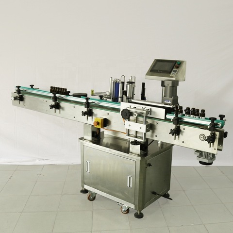 Vacuum Bag Top Labeling Machine