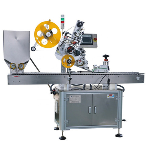 Top Surface Automatic Jelly Bag Labelling Machine