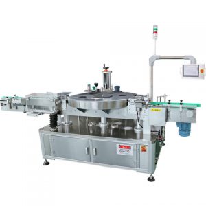 China Factory Automatisk lodret dobbeltsidetiketter