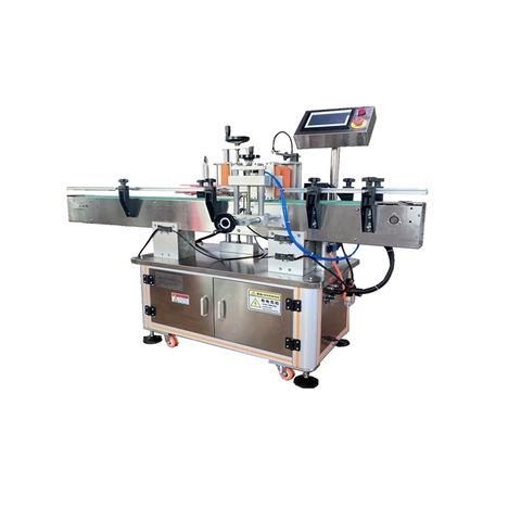 Automatisk Yoghurt Cup Top Surface Labelling Machine Producent