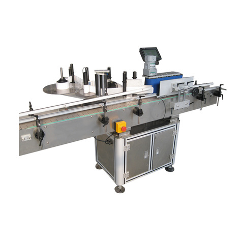 Fuld Auto Round Box Top Labeling Machine