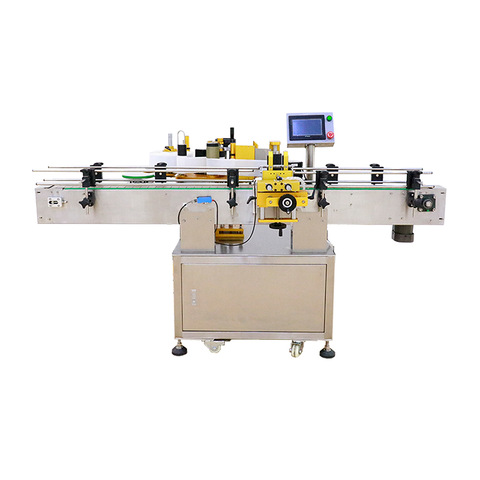 Round Jar Sticker Wrap Labelling Machine