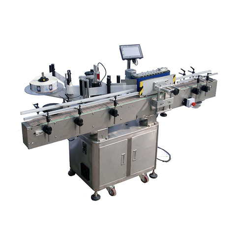 Klistermærke Ketchup Round Bottle Label Applicator Labeling Machine