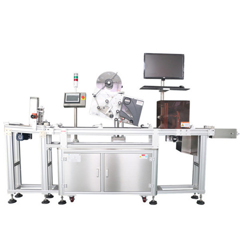 Front & back Linear Labelling Machine - ALTECH Labelling Systems...